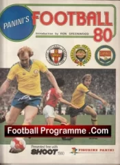 Panini Football Sticker Book 1980 – Almost Full