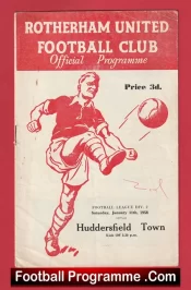 Rotherham United v Huddersfield Town 1958 – Denis Law