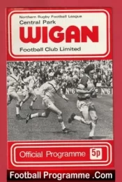 Wigan Rugby v Warrington 1971