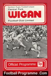 Wigan Rugby v Warrington 1971