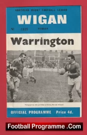 Wigan Rugby v Warrington 1966 – January