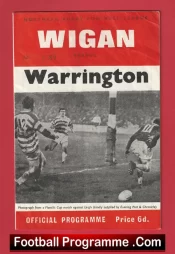 Wigan Rugby v Warrington 1969 – January
