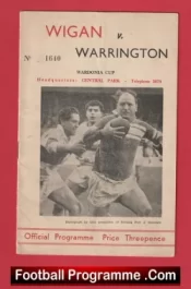 Wigan Rugby v Warrington 1963