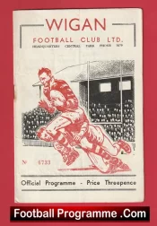 Wigan Rugby v Warrington 1958 – Northern Rugby League