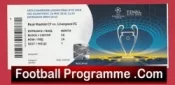 Real Madrid v Liverpool 2018 – Ticket Champions League Final Kyiv
