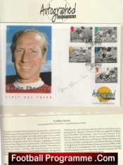 Manchester United England Bobby Charlton Autograph Signed Editions