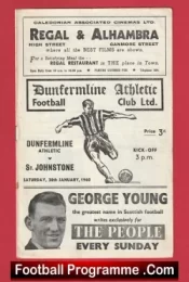 Dunfermline Athletic v St Johnstone 1960 – Scotland