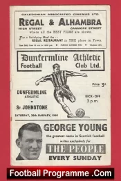 Dunfermline Athletic v St Johnstone 1960 – Scotland
