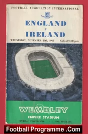 England v Ireland 1963 – Bobby Charlton – Bobby Moore