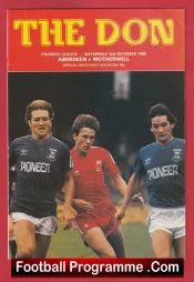 Aberdeen v Motherwell 1978 – Sir Alex Ferguson Manager