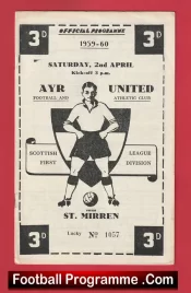 Ayr United v St Mirren 1960 – Scotland