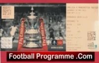 Manchester United v Chelsea 2018 – FA Cup Final Football Ticket