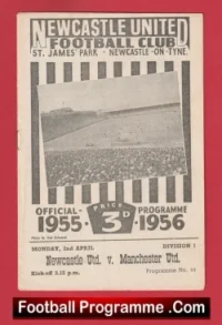 Newcastle United v Manchester United 1956 – Man United