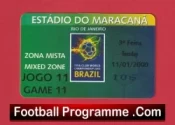 Manchester United v South Melbourne 2000 Brazil World Club Championship Ticket