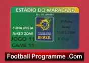 Manchester United v South Melbourne 2000 Brazil World Club Championship Ticket