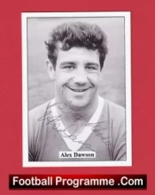 Manchester United Alex Dawson Autograph Signed Football Card Man Utd
