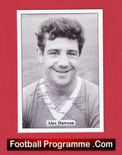 Manchester United Alex Dawson Autograph Signed Football Card Man Utd