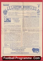 Leyton Orient v Huddersfield Town 1958 – Denis Law