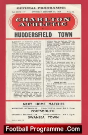 Charlton Athletic v Huddersfield Town 1959 – Denis Law
