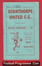 Scunthorpe United v Huddersfield Town 1959 – Denis Law