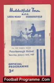 Huddersfield Town v Peterborough United 1957 – Denis Law