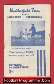 Huddersfield Town v Peterborough United 1957 – Denis Law