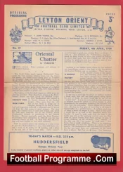 Leyton Orient v Huddersfield Town 1958 – Denis Law April