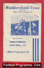 Huddersfield Town v Middlesbrough 1959 – Denis Law