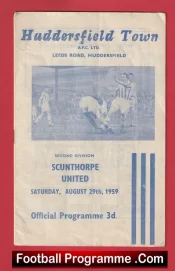Huddersfield Town v Scunthorpe United 1959 – Denis Law