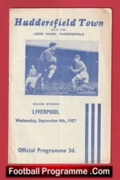 Huddersfield Town v Liverpool 1957