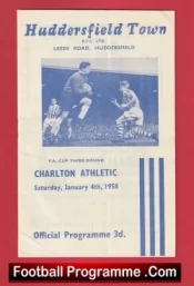 Huddersfield Town v Charlton Athletic 1958 – FA Cup