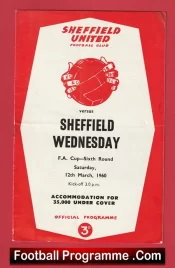 Sheffield United v Sheffield Wednesday 1960 – FA Cup