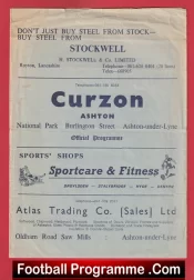Curzon Ashton v Prescot Cables 1970s