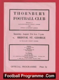 Thornbury v Bristol St George 1971