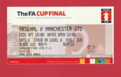 Arsenal v Manchester United 2005 – Cup Final Football Ticket Wales