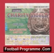 Manchester United v Chelsea 1997 – Charity Shield Ticket