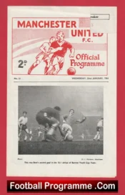 Manchester United v Blackpool 1964 – FA Youth Cup George Best