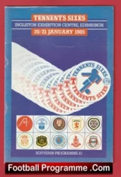 Sixes Tournament at Edinburgh 1985 + Aberdeen Manager Alex Ferguson