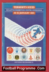 Sixes Tournament at Edinburgh 1985 + Aberdeen Manager Alex Ferguson