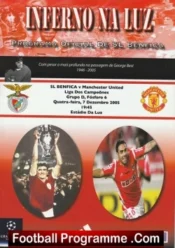  ✅Benfica v Manchester United 2005 – Official Programme Benfica v Manchester United 2005 Official Programme Football Programme .COM Football Programmes Memorabilia Football Programme .COM Football Programmes Memorabilia
