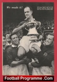 Manchester United Charlie Mitten Autograph Signed Man Utd 1940s