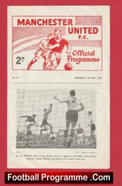 Manchester United v Newcastle United 1963 – Reserves Game + Mitten