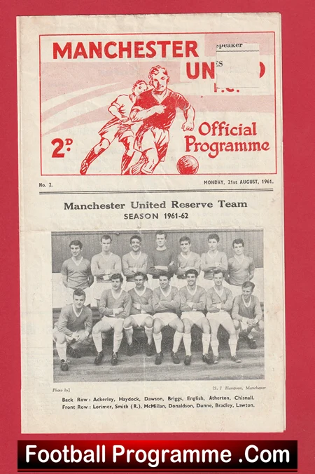 Manchester United v Liverpool 1961 - Reserves Game - Image 2