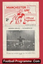 Manchester United v Bury 1963 – Man Utd Reserves Game