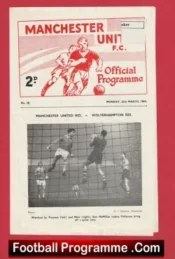 Manchester United v Manchester City 1963 – Man Utd Reserve Match