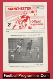 Manchester United v Manchester City 1963 – Man Utd Reserve Match