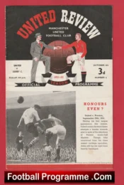 Manchester United v Derby County 1951 – Man United