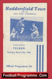 Huddersfield Town v Fulham 1958 – Denis Law