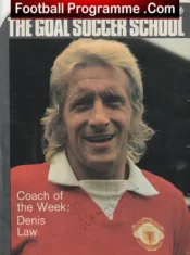Manchester United Denis Law – Autographed Signed Picture 1970s