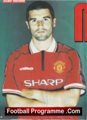Manchester United Roy Keane Signed Autographed Picture Man Utd